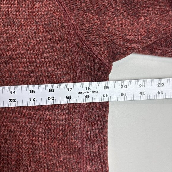 Patagonia‎ Mens Performance Better Sweater® 1/4-Zip Size Small Cinder Red - Picture 8 of 10